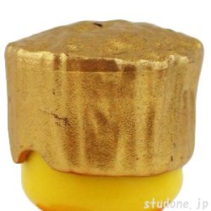 画像2: ヘア4-002（メタリックゴールド） (2)