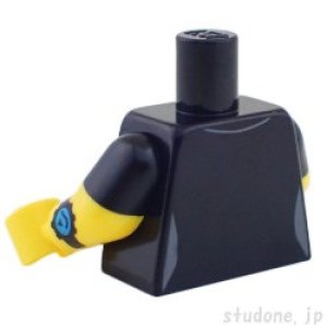 画像2: トルソー(シャツ ブラック・ポケット/腕時計) (2)