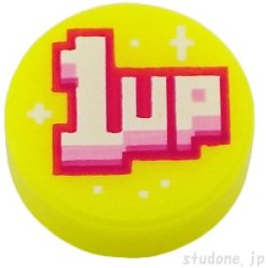 ラウンド1x1タイル（1up）