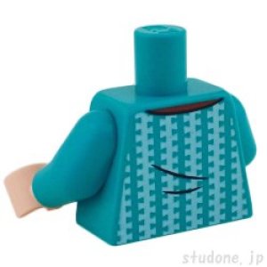 画像2: トルソー(ポロシャツ ダークターコイズ・ポケット) (2)