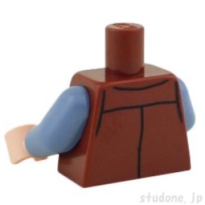 画像2: トルソー(ベストレディッシュブラウン・シャツ サンドブルー) (2)