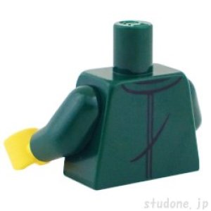 画像2: トルソー(ジャケット ダークグリーン・スカーフ) (2)