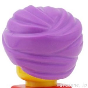 画像2: ターバン・穴無(ミディアムラベンダー) (2)