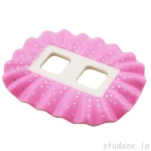 画像2: プラスチック スカート・フリル（ブライトピンク/シルバー ドット） (2)