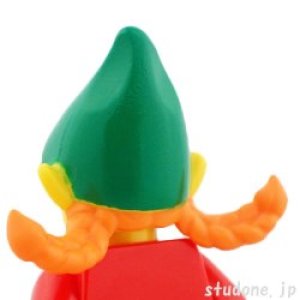 画像2: ヘア(オレンジ/エルフハット) (2)