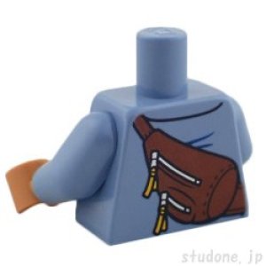 画像2: トルソー(ジャケット サンドブルー・ベルト バック・ハンド ミディアムヌガー) (2)