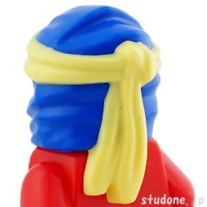 画像2: 忍者頭巾・TYPE4(ブルー/ブライトライトイエロー) (2)