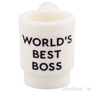 カップ（WORLD'S BEST BOSS・ホワイト ）