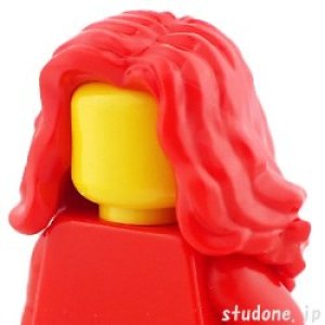 画像2: ヘア42-007(レッド) (2)