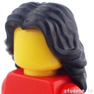 画像2: ヘア1-01(ブラック) (2)