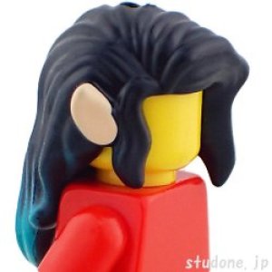 画像3: ヘア341(ブラック/ダークターコイズ) (3)