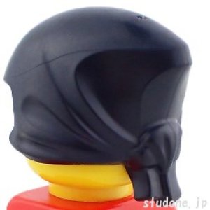 画像2: 頭巾・オープンタイプ(ブラック) (2)