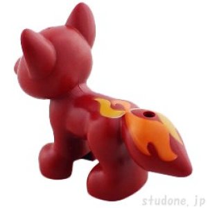 画像2: キツネ(ダークレッド) (2)