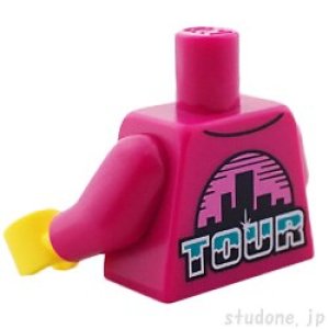 画像2: トルソー（ジャケット マジェンタ/TOUR・スカル シャツ） (2)