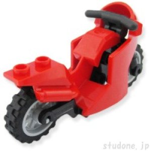 画像2: スポーツバイク(レッド・ハンドル ブラック) (2)