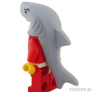 画像2: シャーク ヘッドギア(ライトブルーイッシュグレー) (2)