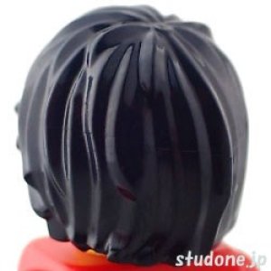 画像2: ヘア17-004（ブラック） (2)