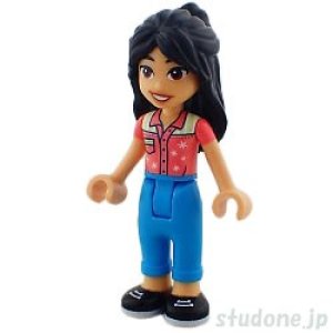 リアン （シャツ コーラル・パンツ ダークアジュール）