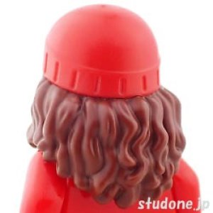 画像2: ヘア（ニットスキーキャップ レッド/レディッシュブラウン） (2)