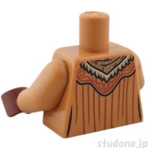 画像2: トルソー（フィーメイル ロープ・ミディアムヌガー・ホリー ブローチ2） (2)