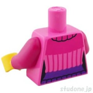 画像2: トルソー(セーター ダークピンク ストライプ/ マジェンタ/ダークパープル) (2)