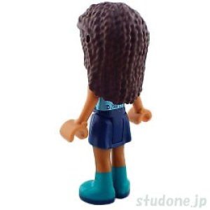 画像2: アンドレア（ダークブルー スカート・メタリックライトブルー トップ） (2)