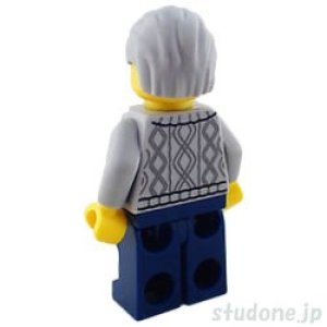 画像2: おじいさん(カーディガンセーター・レッグ ダークブルー) (2)