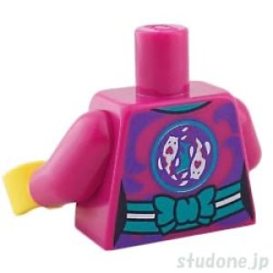 画像2: トルソー（着物 マジェンタ・手裏剣 ネックレス） (2)