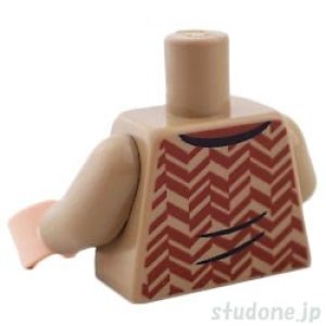 画像2: トルソー(シャツ ジグザグ ストライプ レディッシュブラウン) (2)