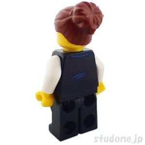 画像2: ホテル レセプショニスト(ベスト ブラック/ネクタイ) (2)