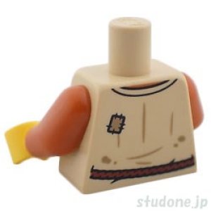 画像2: トルソー（ベスト タン・ベルト・アーム ダークオレンジ） (2)