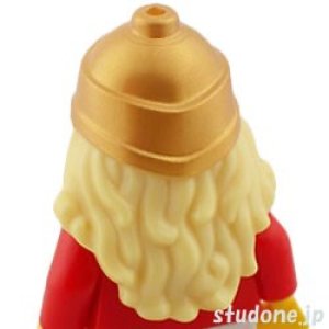 画像2: ヘア（ブライトライトイエロー・メタリックゴールド ヘルメット） (2)