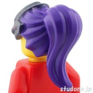 画像2: ヘア(ヘッドアーマー・ダークパープル) (2)
