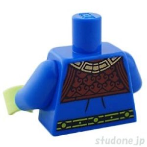 画像2: トルソー（ローブ ブルー・オーネイト レディッシュブラウン/ゴールド・ベルト） (2)