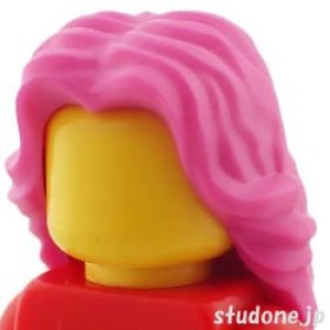 画像2: ヘア1-06(ダークピンク) (2)