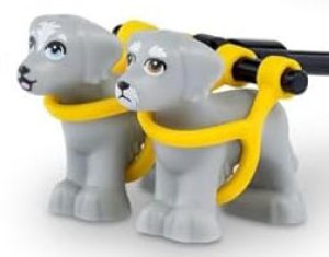 画像2: 犬ぞりハーネス（イエロー） (2)