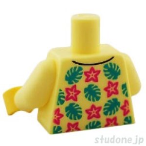 画像2: トルソー（シャツ ブライトライトイエロー・フラワー/リーヴス） (2)