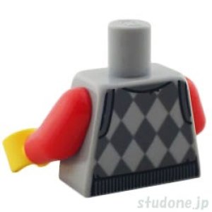 画像2: トルソー（アーガイル セーター ベスト ライトブルーイッシュグレー・ポケット/封筒） (2)