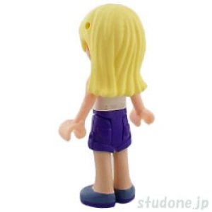 画像2: ステファニー(ホワイト-チェックボタンシャツ・ダークパープル-ショーツ) (2)