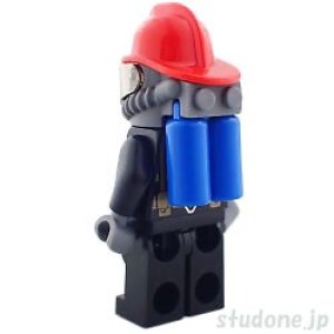 画像2: ファイアマン (ヘルメット レッド/タンク ブルー) (2)