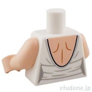 画像2: トルソー(ドレス ホワイト・フラワー/レース) (2)