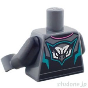 画像2: トルソー(レーシングスーツ ブラック・ホーク プリント) (2)