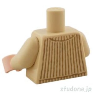 画像2: トルソー(Vネック セーター タン ストライプ) (2)