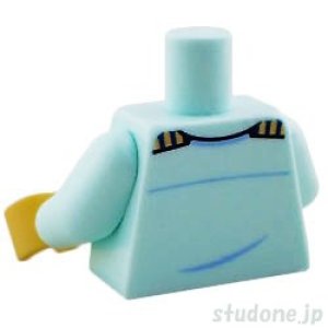 画像2: トルソー(パイロット ユニフォーム ライトアクア・ゴールドウィングバッジ) (2)