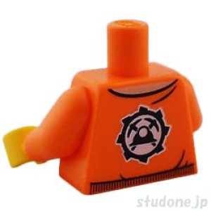 画像2: トルソー（ジャケット オレンジ・IDバッジ/マイナーズ ロゴ） (2)