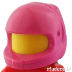 画像2: ヘア（ヘルメット/ダークピンク・レディッシュブラウン） (2)