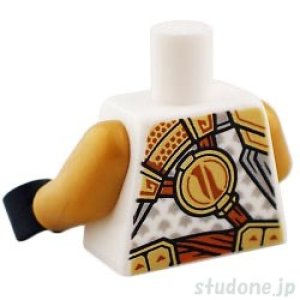 画像2: トルソー(チュニック ホワイト・ショルダーパッド/ベルト/ストラップ) (2)