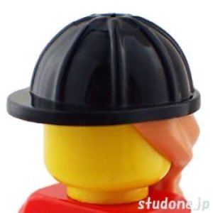 画像2: ヘア（ワークヘルメット ブラック/ヌガー） (2)