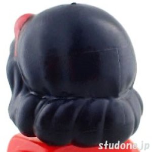 画像2: ヘア346(ブラック/リボン) (2)