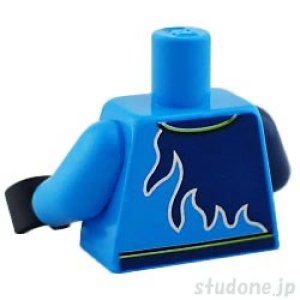 画像2: トルソー（レーシング ジャケット ダークアジュール・フレイム ダークブルー） (2)